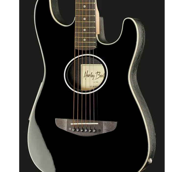 Guitare Harley Benton ST-Acoustic Black