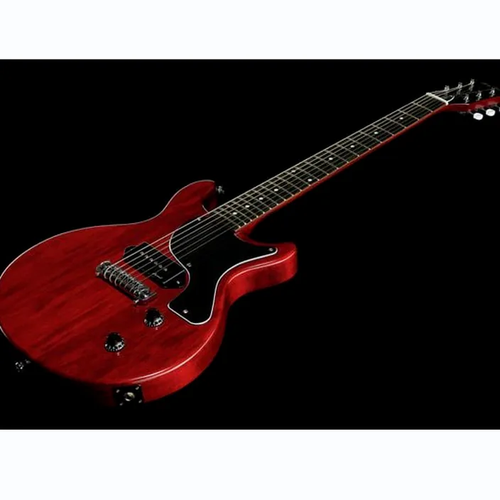 Harley Benton DC-Junior Faded Cherry Bundle