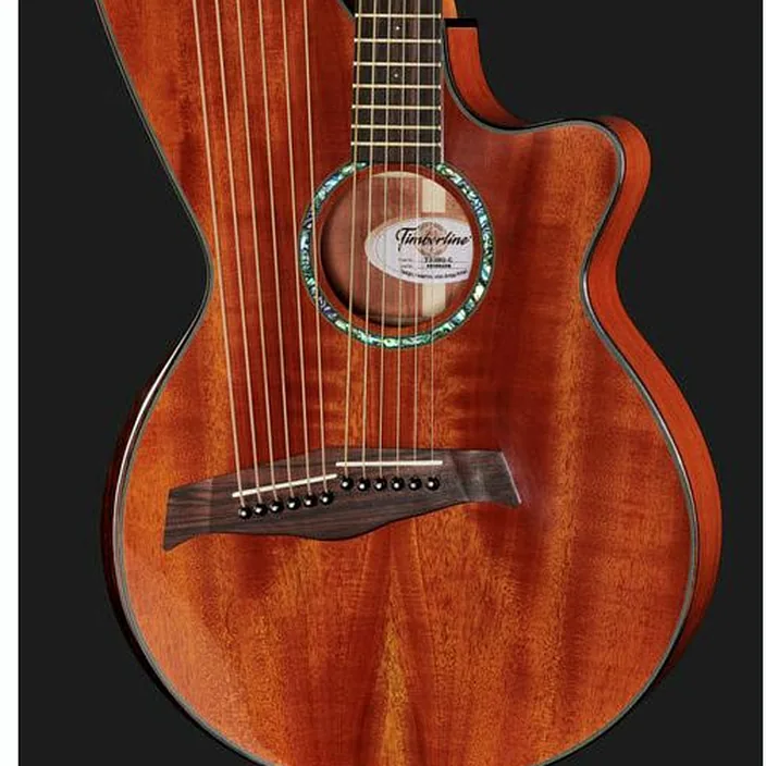 Et Avis de la guitare Acoustique Timberline Guitars T30HGc-e Harp Guitar