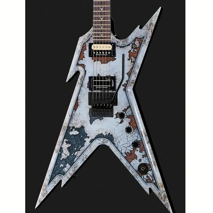 Test et Avis de la guitare électrique Dean Guitars Dime Razorback Rust