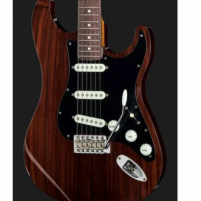 Et Avis de la guitare électrique LSL Saticoy Rosewood Top LightAged
