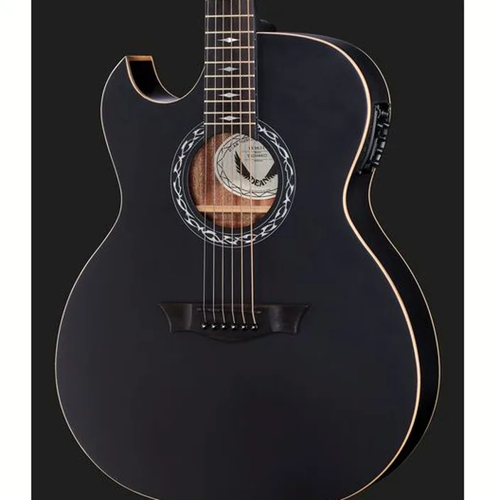 Et Avis Guitare acoustique Dean Guitars Exhibition A/E BK Satin LH