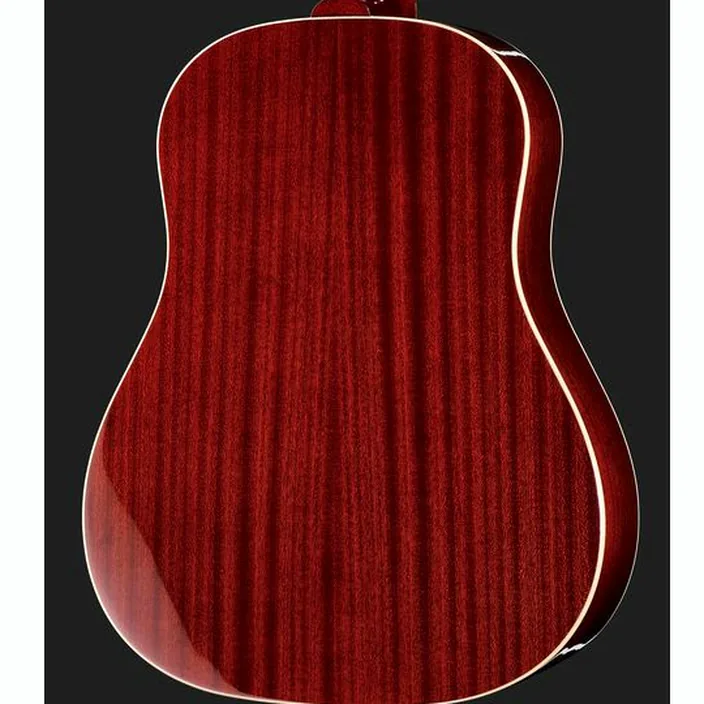 Et Test de la guitare Acoustique Epiphone Slash J-45 Vermillion Burst