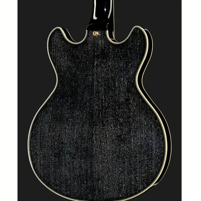 Guitare électrique DAngelico Excel Mini DC Black Dog
