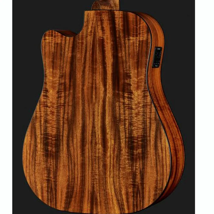 Guitare acoustique Harley Benton CLD-15CE Flame Koa Exot Bundle - Comparatif, Avis et Test