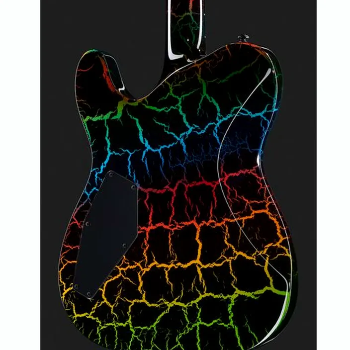 La guitare ESP LTD Eclipse ´87 NT Rainbow CRK , Avis & Test