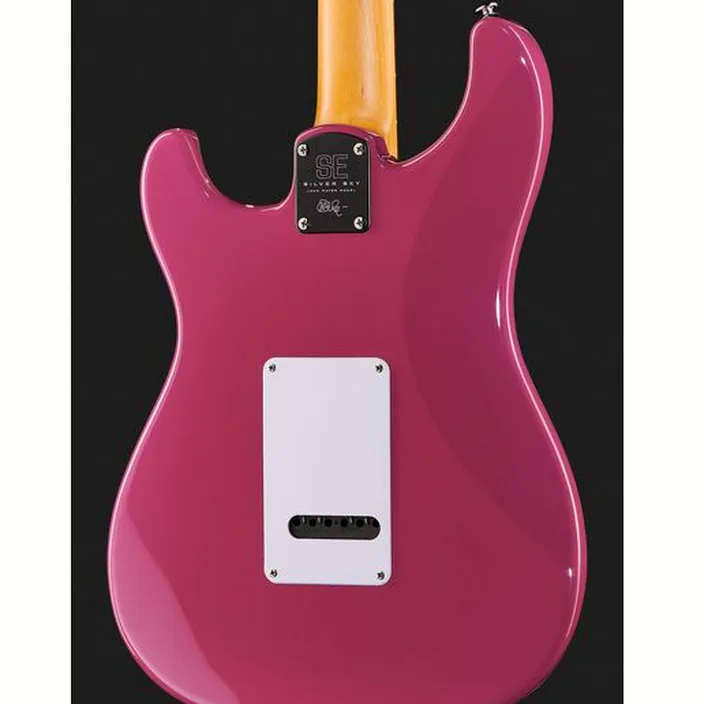 La guitare PRS SE Silver Sky Dragon Fruit - Test, Avis
