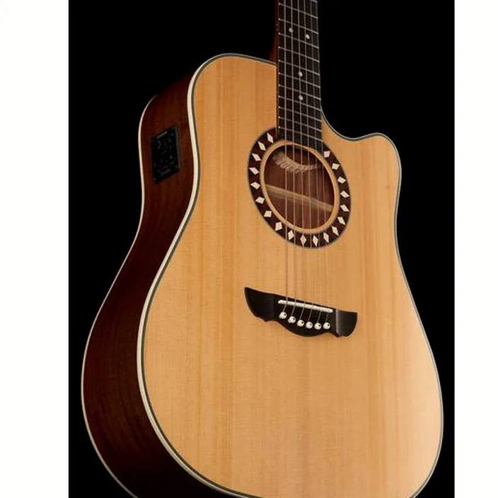 Guitare acoustique Harley Benton Custom Line CLD-1048SCE Bundle