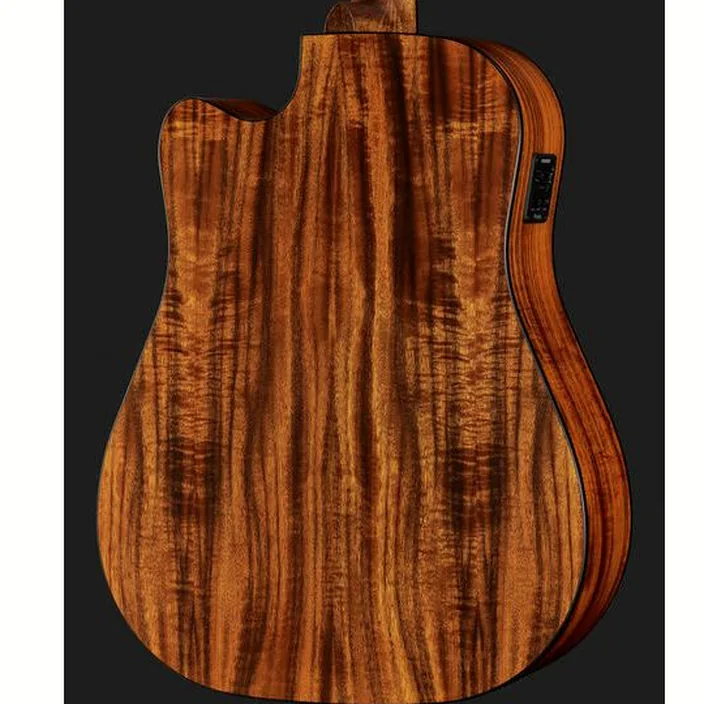 Avis Guitare acoustique Harley Benton CLD-15CE Flame Koa Exotic