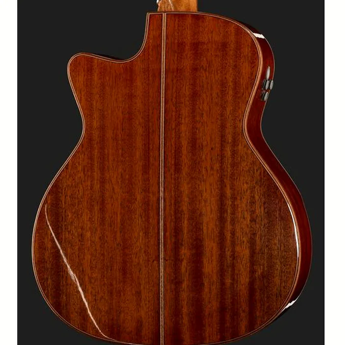 Guitare acoustique Harley Benton CLG-650SM-CE BK SolidWo w/Case
