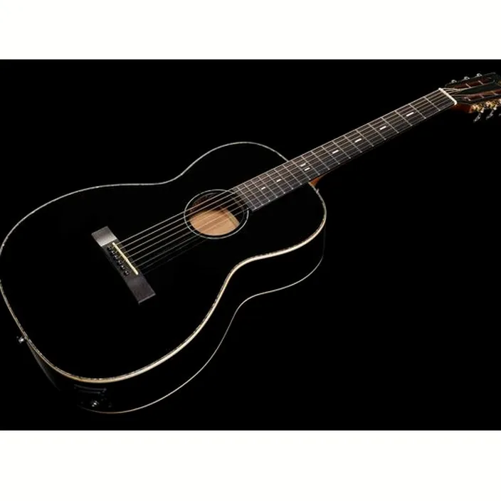 Guitare acoustique Harley Benton CLP-12SM BK Solid Top Bundle
