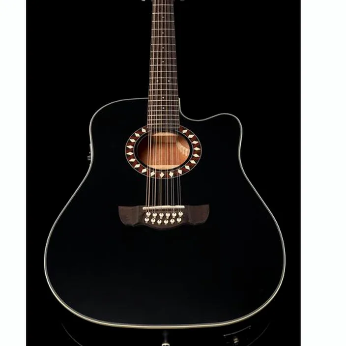 Guitare Acoustique Harley Benton Custom Line CLD-10SCE-1 Bundle