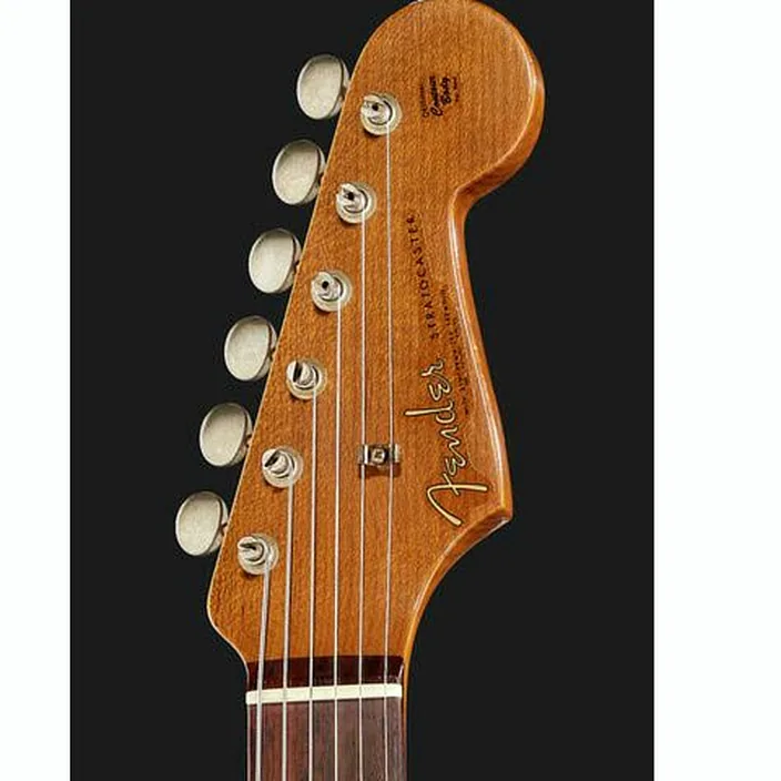 Guitare électrique Fender Strat Roasted Dual-Mag BK LTD