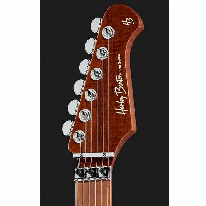 Guitare électrique Harley Benton Fusion-III HH FR Roasted FCH