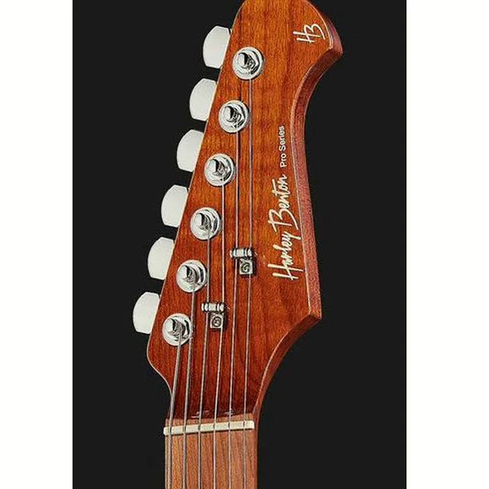 Guitare électrique Harley Benton Fusion-III HH HT Roasted IB