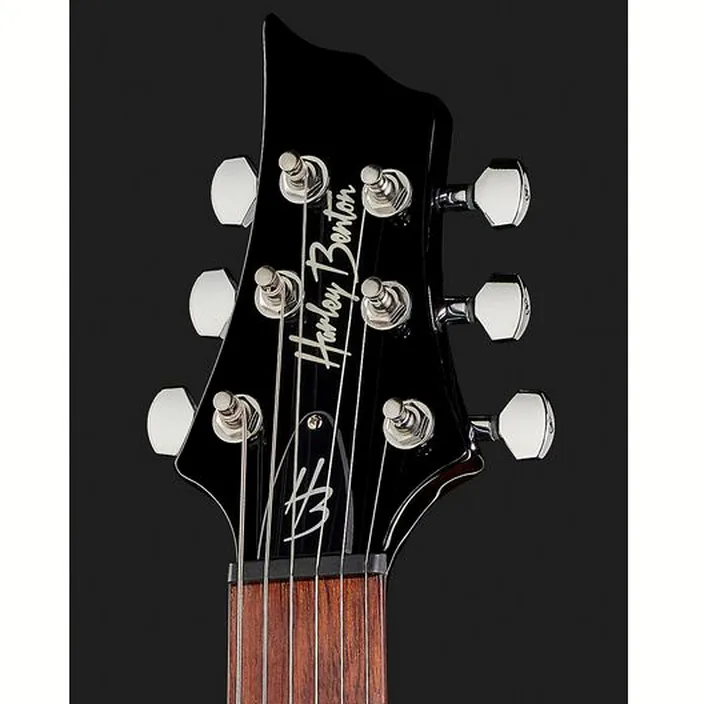 Harley Benton CST-24HB Charcoal Flame Bundle