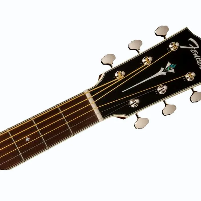 La guitare Acoustique Fender PO-220E Natural : Test & Avis