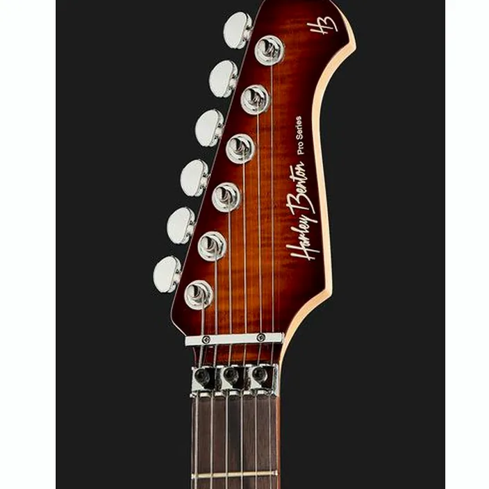 La guitare électrique Harley Benton Fusion-III HH FR EB FBB w/Case / Test, Avis