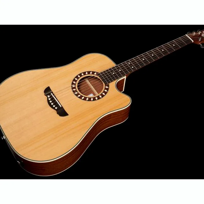 Guitare acoustique Harley Benton Custom Line CLD-1048SCE Bundle