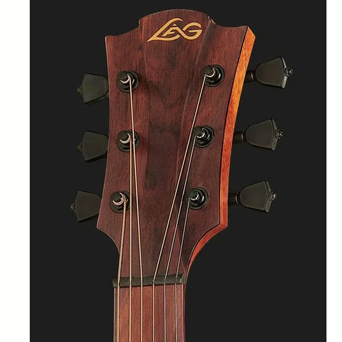 Guitare Acoustique LAG Tramontane 118 ACE-BLK