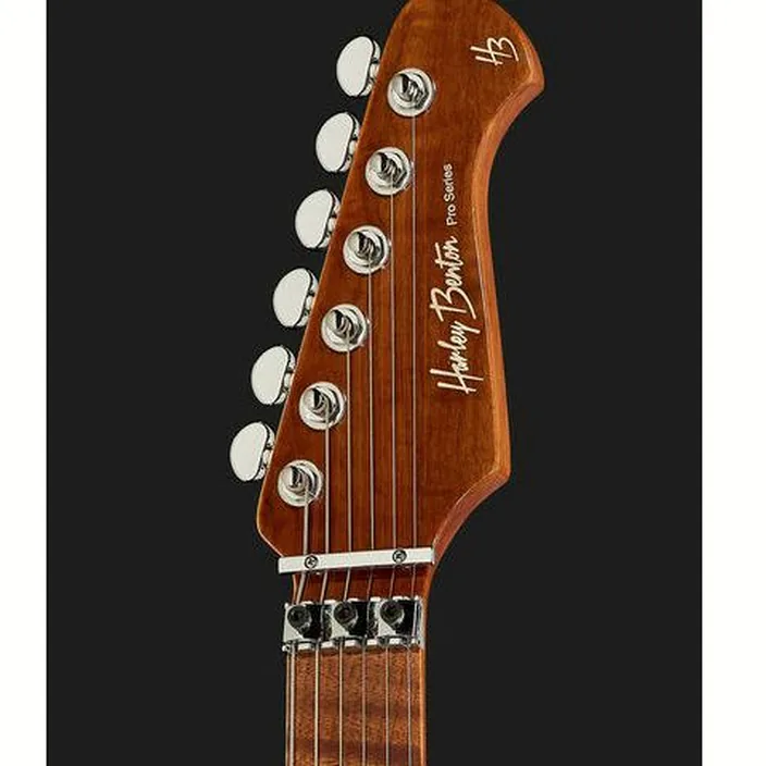 Guitare électrique Harley Benton Fusion-III HH FR Roasted FBB