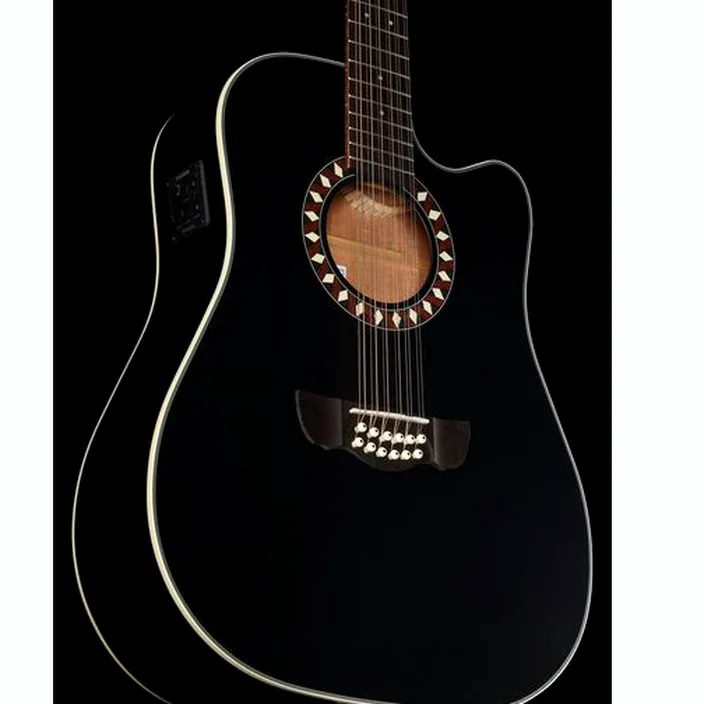 Guitare Acoustique Harley Benton Custom Line CLD-10SCE-1 Bundle
