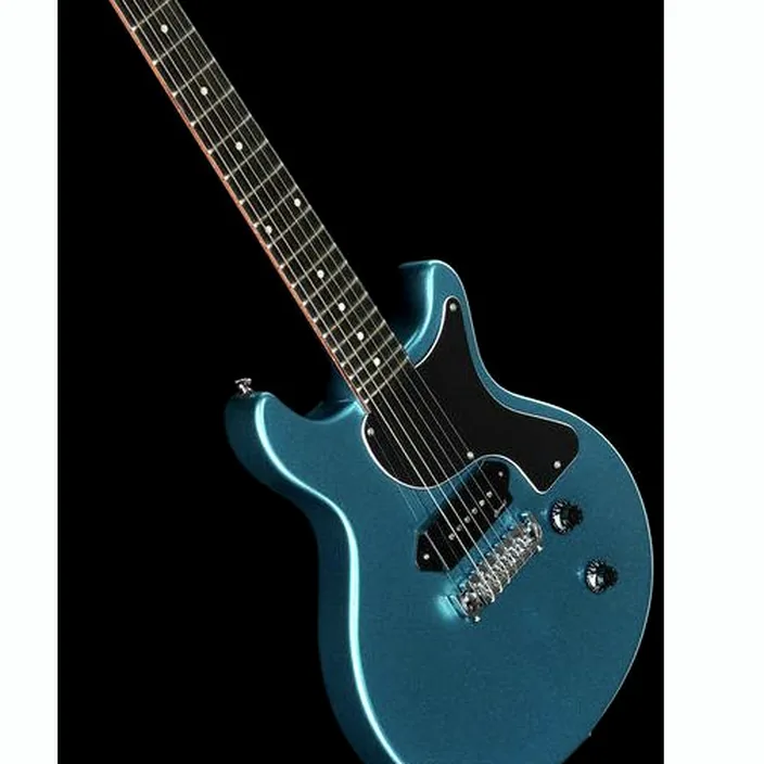 Harley Benton DC-Junior Pelham Blue Bundle