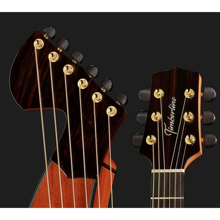 Et Avis de la guitare Acoustique Timberline Guitars T30HGc-e Harp Guitar