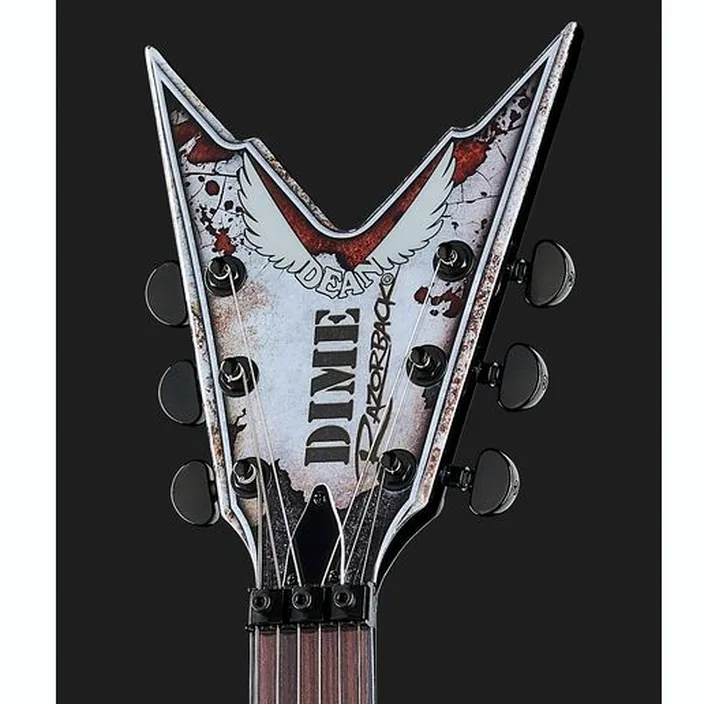 Test et Avis de la guitare électrique Dean Guitars Dime Razorback Rust