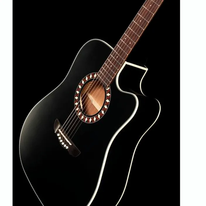 Guitare acoustique Harley Benton HB Custom Line CLD-10SC w/Bag / Test, Avis & Comparatif