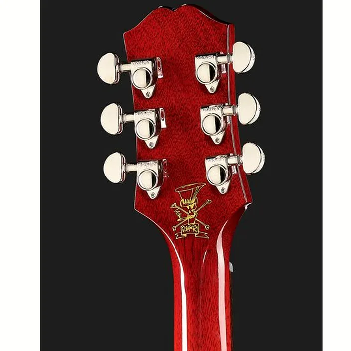 Avis de la guitare acoustique Epiphone Slash J-45 Vermillion Burst