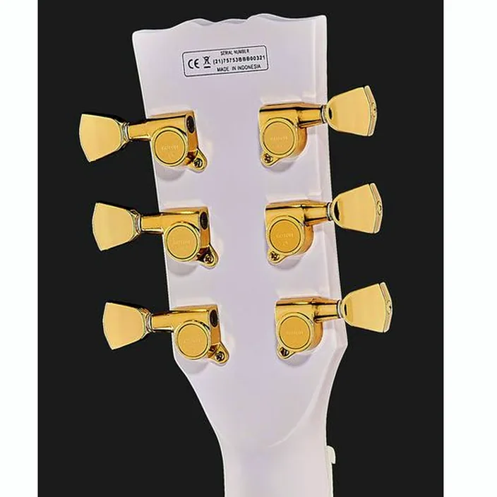 Guitare Harley Benton DC-DLX Gotoh Shell Pink Bundle