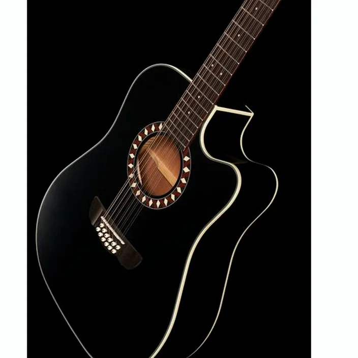 Guitare Acoustique Harley Benton Custom Line CLD-10SCE-1 Bundle