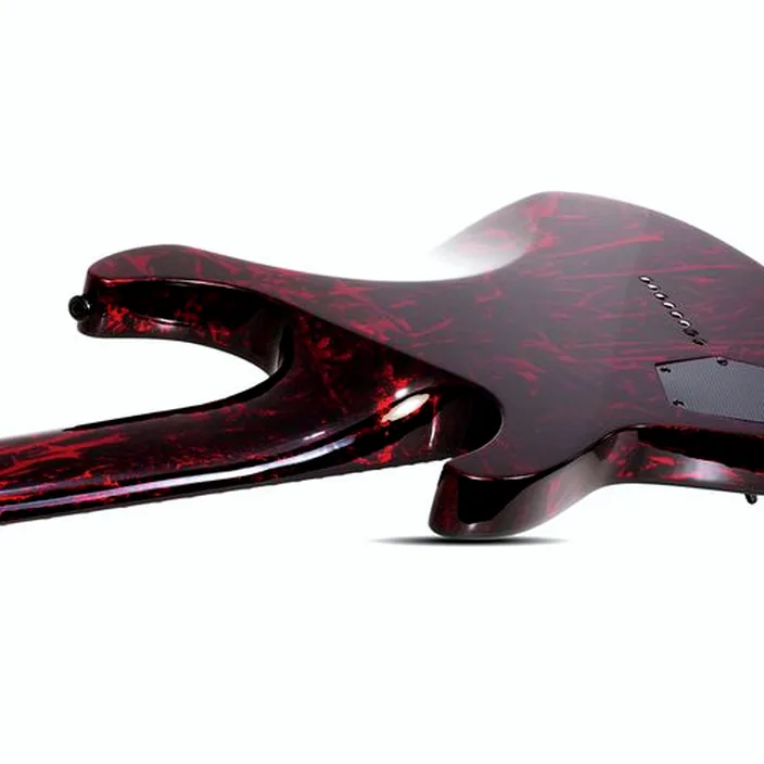 Et Avis de la guitare électrique Schecter C-8 MS Silver Mountain BM