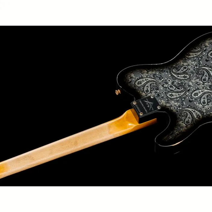 Et Test Fender 68 Tele Black Paisley Relic