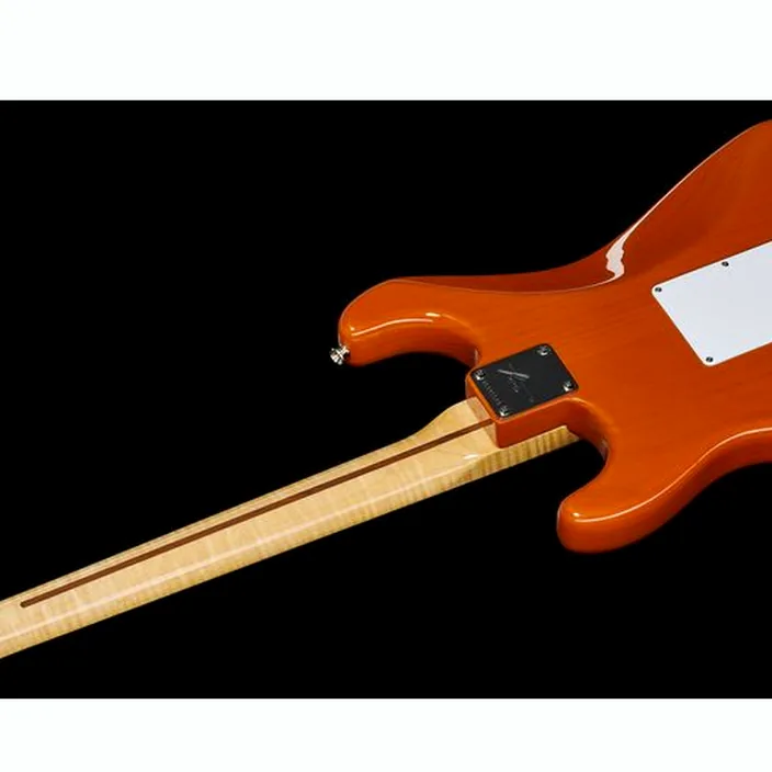 Guitare électrique Fender 56 Strat QMT Sunset Orange FR