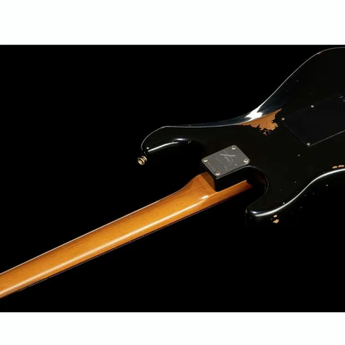 Guitare électrique Fender Strat Roasted Dual-Mag BK LTD