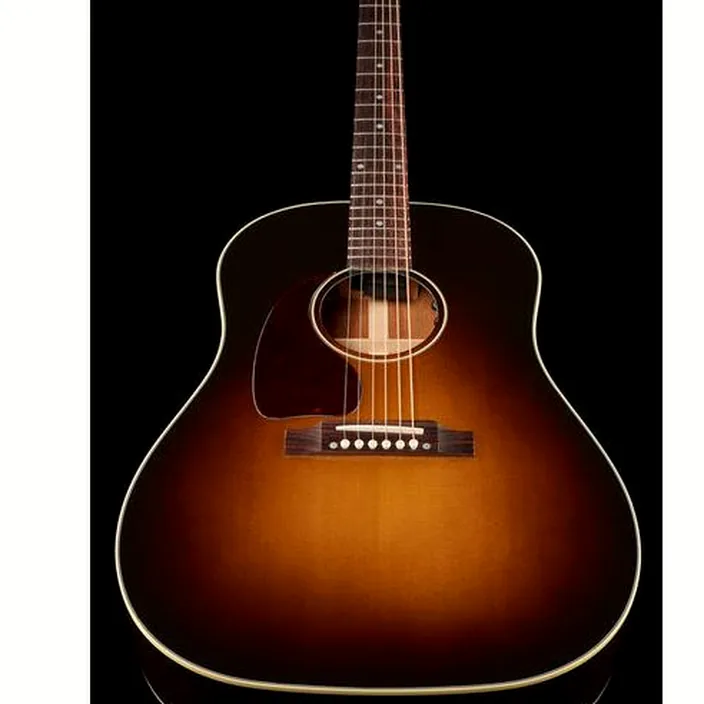 La guitare acoustique Gibson J-45 Standard VS LH , Test et Avis