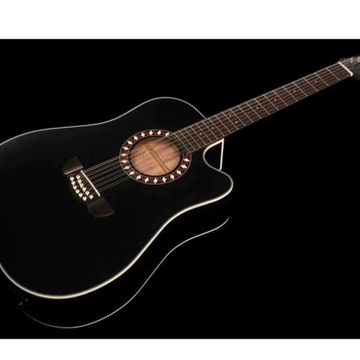 Guitare Acoustique Harley Benton Custom Line CLD-10SCE-1 Bundle