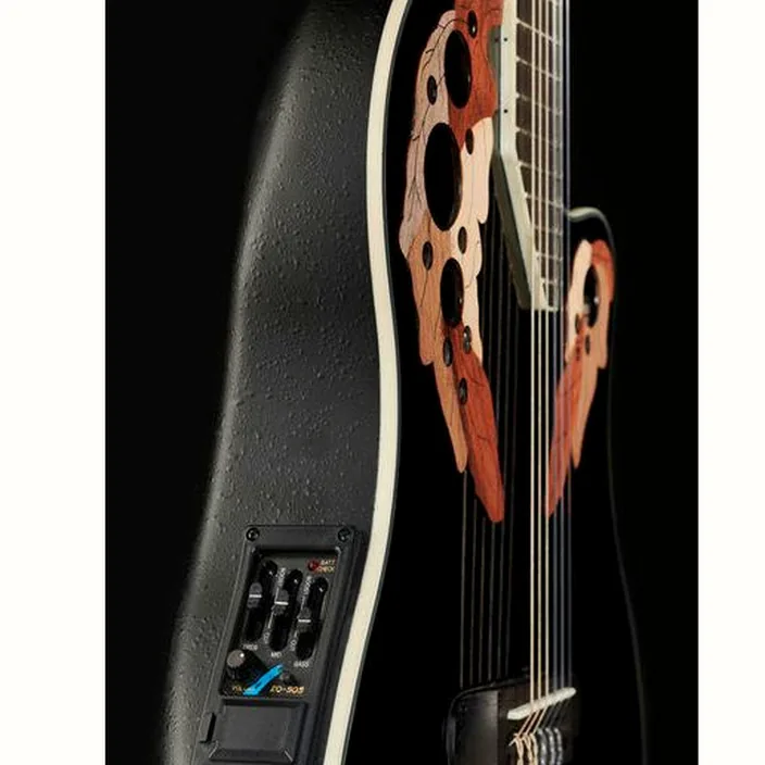 Guitare Acoustique Harley Benton HBO-850 Classic Black w/Bag