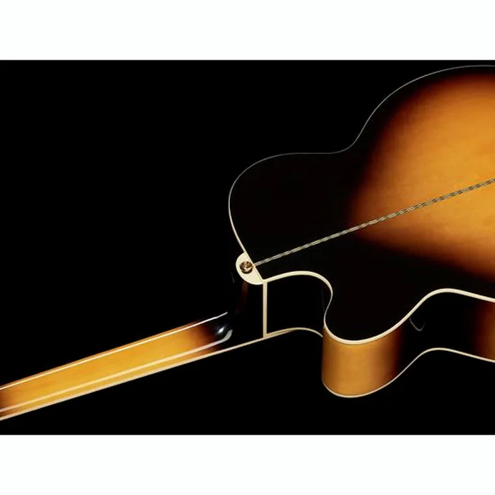 Et Avis de la guitare Acoustique Epiphone J-200 EC Studio VS