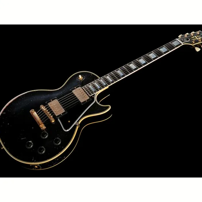 Et Test Gibson LP Custom 57 Black Beauty HA
