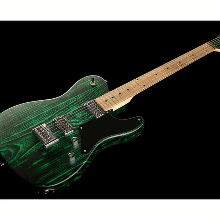 Et Test Harley Benton TE-90FLT Green Blast Bundle