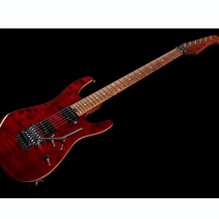 Guitare électrique Harley Benton Fusion-III HH FR Roasted FCH