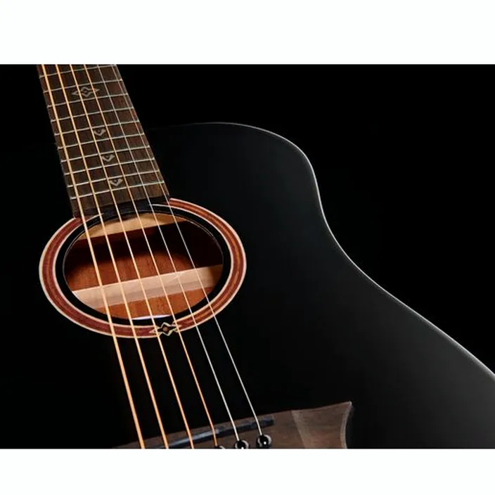 Guitare acoustique Dean Guitars Flight Travel Mahogany BKS