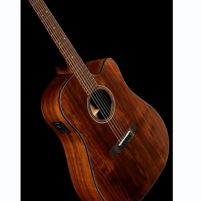 Guitare acoustique Harley Benton CLD-15CE Koa Exotic