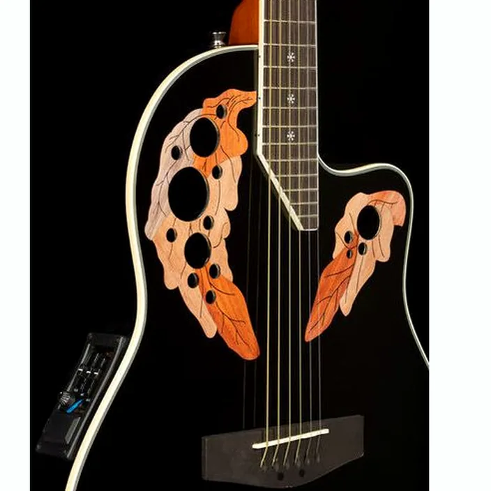 Guitare Acoustique Harley Benton HBO-850BK w/Bag