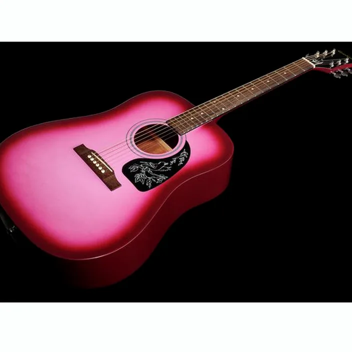 Guitare acoustique Epiphone Starling Hot Pink Pearl , Test, Avis & Comparatif
