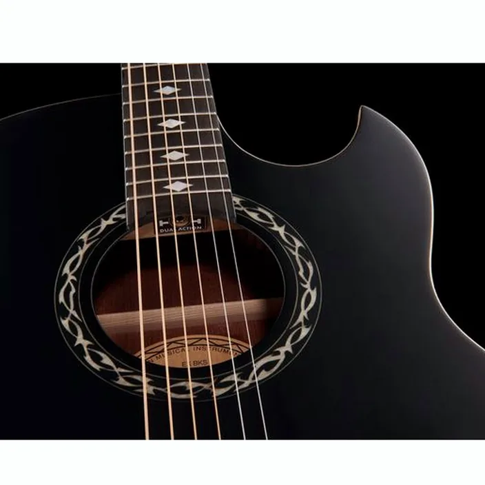 La guitare Dean Guitars Exhibition A/E BK Satin , Test, Avis et Comparatif