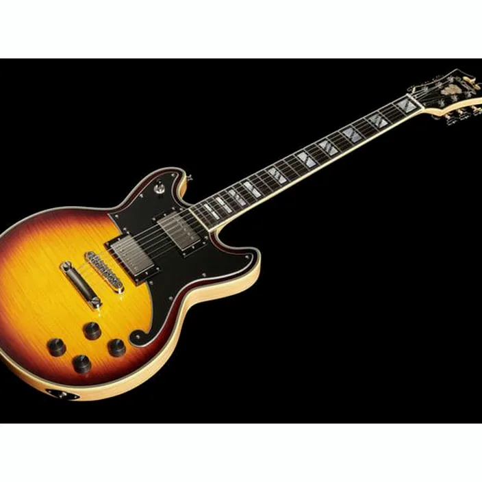 La guitare électrique DAngelico Deluxe Brighton VSB Avis, Test & Comparatif